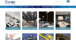 Desktop Screenshot of envoylighting.com